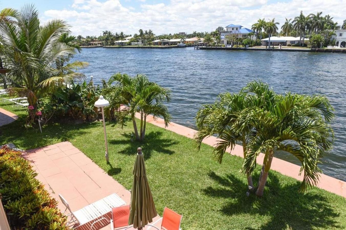 Studio Intracoastal Views! 5 Min Walk To The Beach Villa Pompano Beach Exterior foto